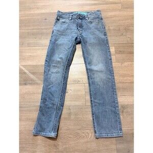 Rock & Roll Denim Revolver Straight Boot Mens 30X32 Cowboy Thick Stitch Jeans